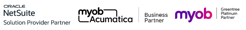 Verde Partner Logos myob netsuite