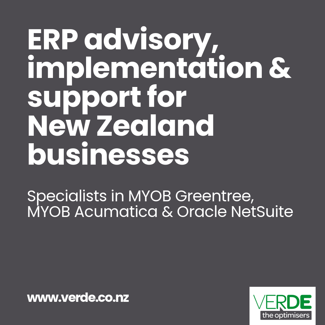 Verde Risk Management Verde Group NZ | MYOB Greentree, MYOB Acumatica & Oracle NetSuite